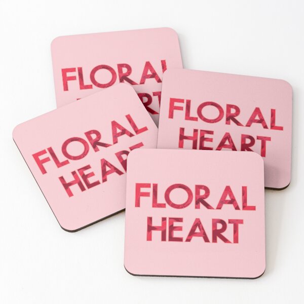 Item preview, Floral Heart Flower Lover Typography designed and sold by TheSassyNoble.
