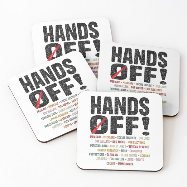 Item preview, Hands Off Protest, Political Activism, Environmental Rights, Medicare, Social Security, Save Public Lands, Free Speech designed and sold by Faissal Thomass.