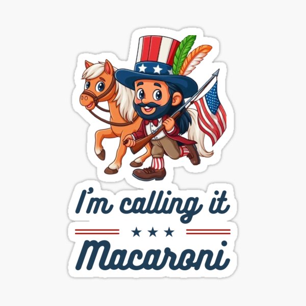 Item preview, Yankee Doodle I'm Calling It Macaroni designed and sold by FrontPorchTs.