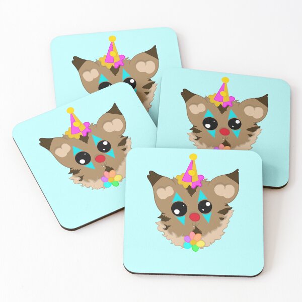 Item preview, Clowning around light blue background  designed and sold by CreationsByFey.
