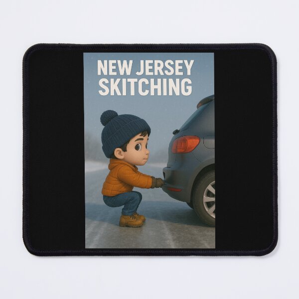 Item preview, "New Jersey Skitching Adventure" designed and sold by MySheetMusicArt.