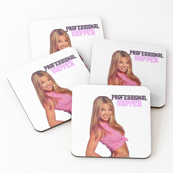 Item preview, Professional Yapper - Funny Britney Spears Aesthetic Shirt ⚡ designed and sold by Zodiacstarprints.
