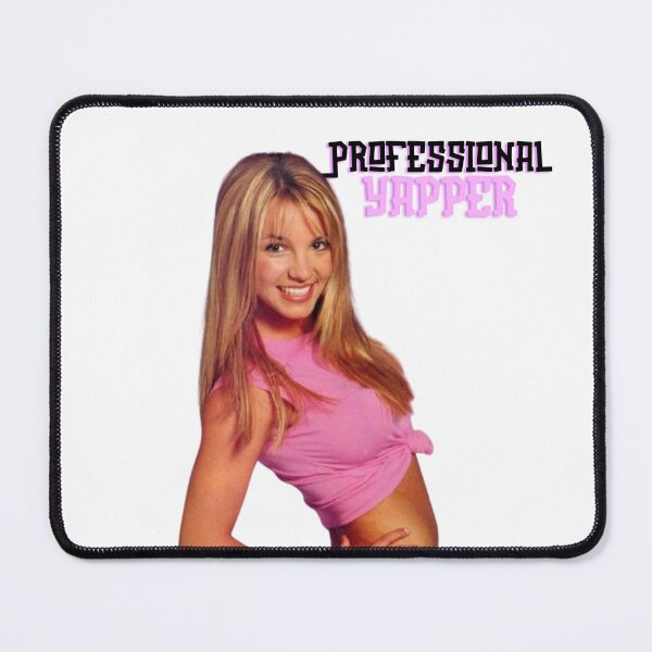 Item preview, Professional Yapper - Funny Britney Spears Aesthetic Shirt ⚡ designed and sold by Zodiacstarprints.