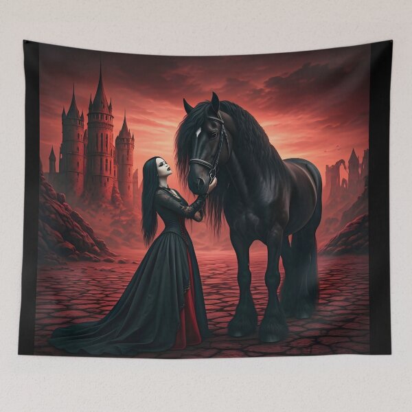 Item preview, Whispers in the Crimson Twilight – A Gothic Bond designed and sold by GothicRubette.