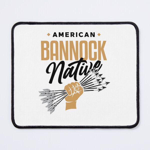 Item preview, AMERICAN BANNOCK NATIVE - Fist of Arrows - Indian Culture WHITE designed and sold by Darling DeDe.