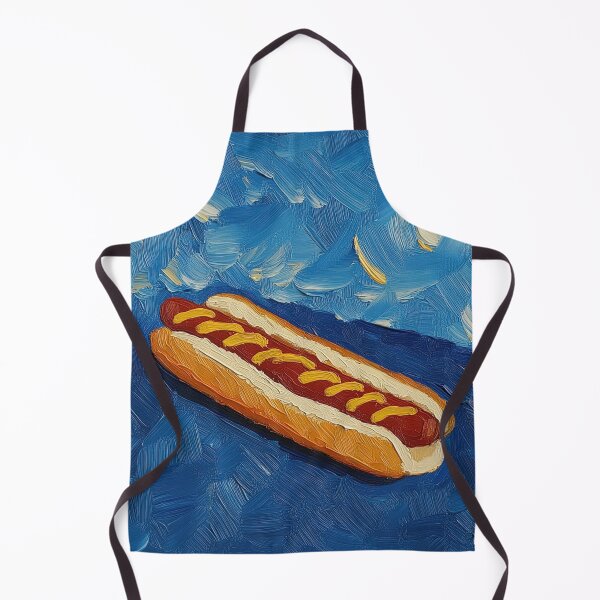 Item preview, Hotdog | Post-impressionist painting style designed and sold by ComicsFactory.