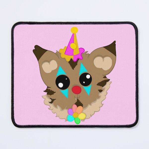 Item preview, Clowning around pink background designed and sold by CreationsByFey.
