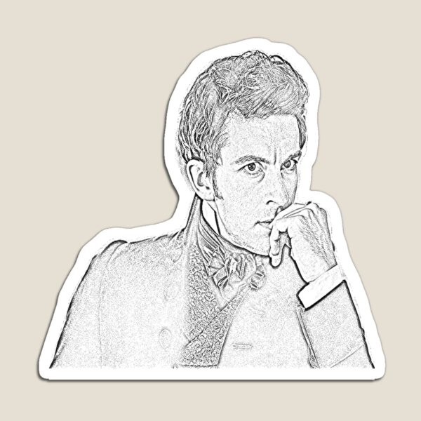 Aperçu de l'œuvre AHA Anthony Bridgerton créée et vendue par Spike The Punch Design Co..