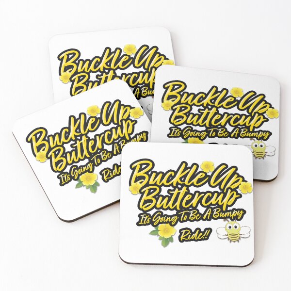 Item preview, Buckle Up ButterCup designed and sold by Enjoynit.
