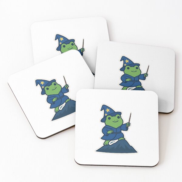 Item preview, Top of the mountain Wizard Frog designed and sold by hi-chew.