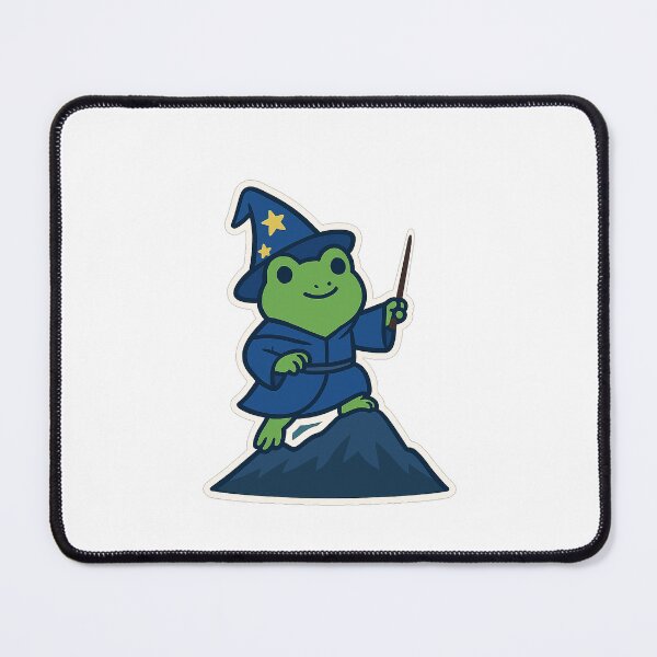 Item preview, Top of the mountain Wizard Frog designed and sold by hi-chew.