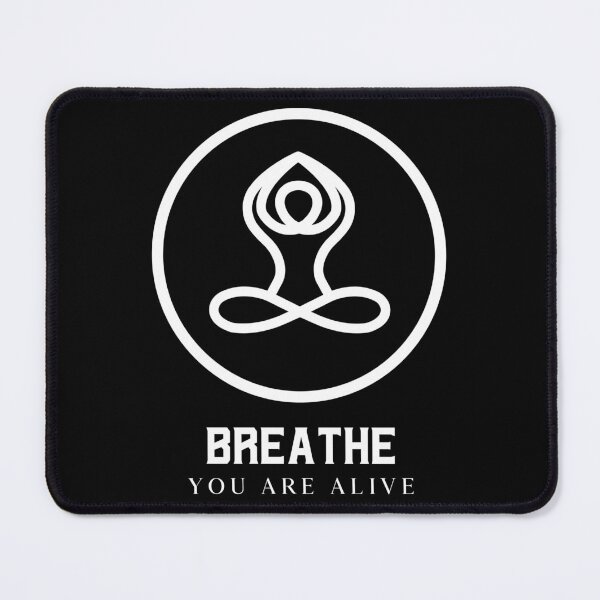 Item preview, Breathe You Are Alive Mindfulness Meditation Sitting Light designed and sold by QQMerch.