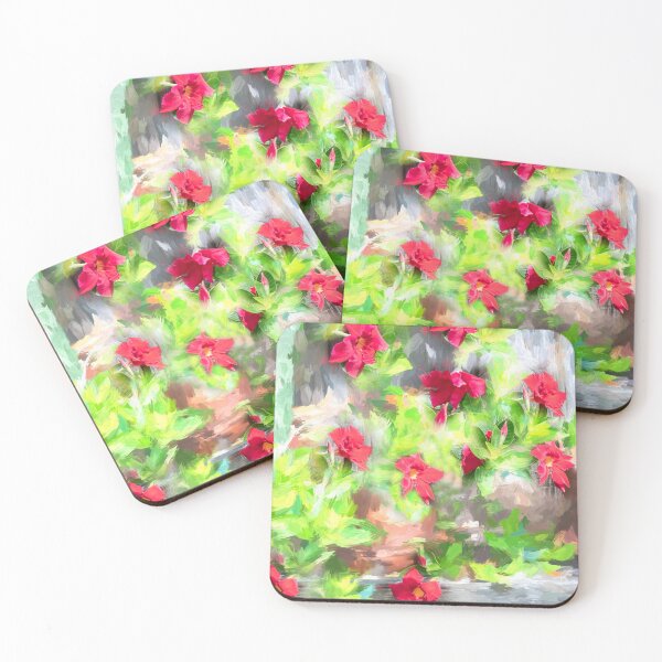 Item preview, Red Mandevilla Flower Vine X200 designed and sold by RichFrancoCars.