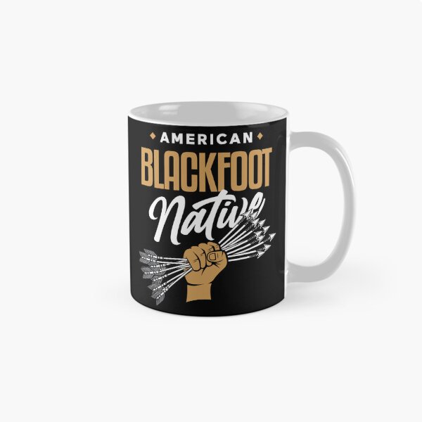Item preview, AMERICAN BLACKFOOT NATIVE - Fist of Arrows - Indian Culture BLACK designed and sold by Darling DeDe.
