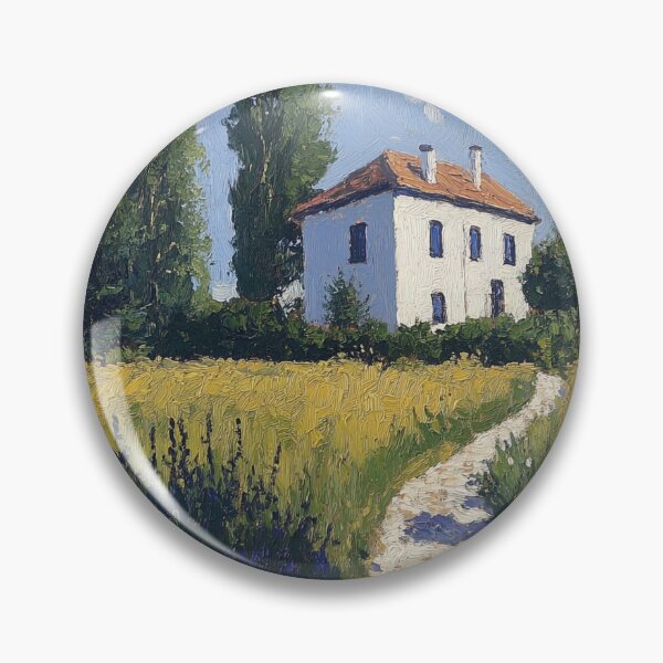 Item preview, House | Post-impressionist painting style designed and sold by ComicsFactory.