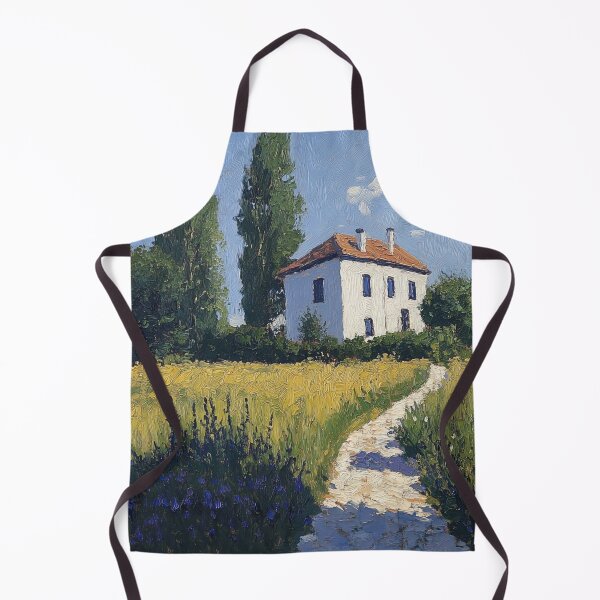 Item preview, House | Post-impressionist painting style designed and sold by ComicsFactory.