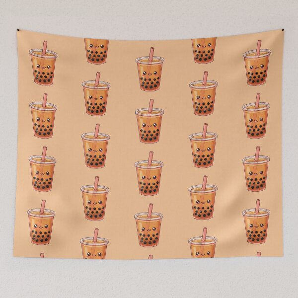 Item preview, Boba Tea With A Smiley Face  designed and sold by Comfymuffin.