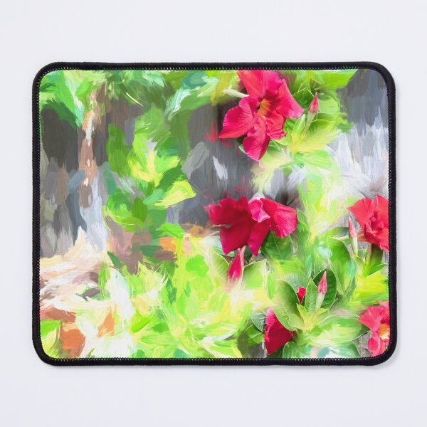 Item preview, Red Mandevilla Flower Vine X201 designed and sold by RichFrancoCars.