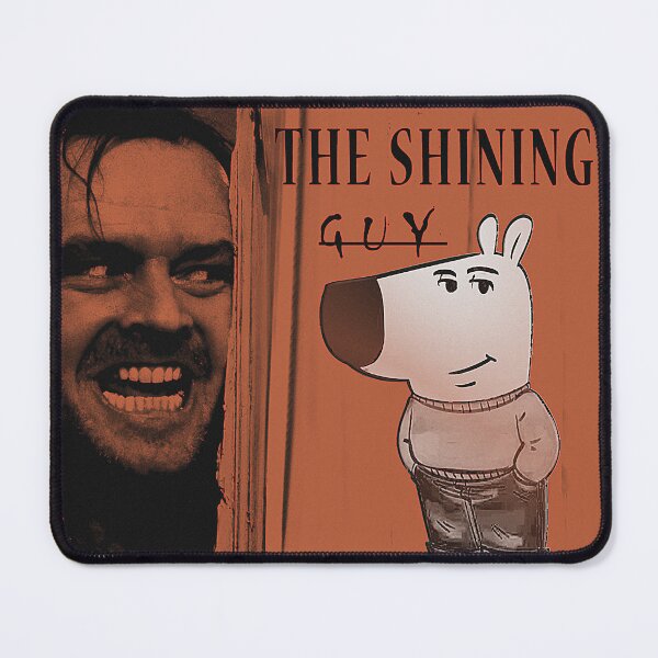 Item preview, The Shining Guy - A Horror Parody Mashup Art designed and sold by lunar-artspace.