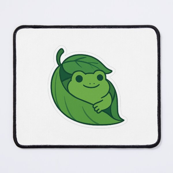 Item preview, Frog Hiding in a Leaf designed and sold by hi-chew.