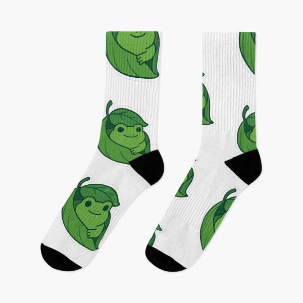 Item preview, Frog Hiding in a Leaf designed and sold by hi-chew.
