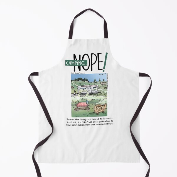 Item preview, Camping—Nope Camper Camping designed and sold by Brain Shorts.