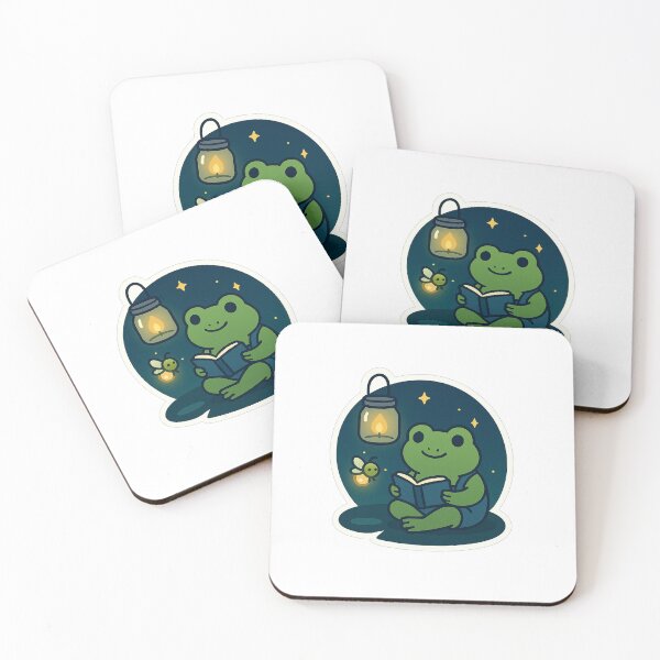 Item preview, Frog Reading with Firefly designed and sold by hi-chew.