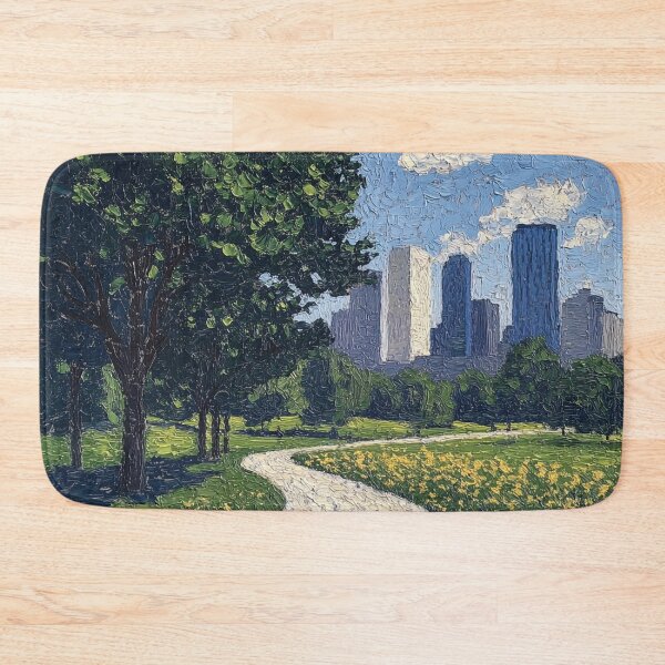 Item preview, Houston | Post-impressionist painting style designed and sold by ComicsFactory.