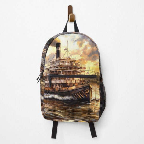 Item preview, Steamboat Mississippi River paddle steamer Mark riverboat designed and sold by JanChryzostom.