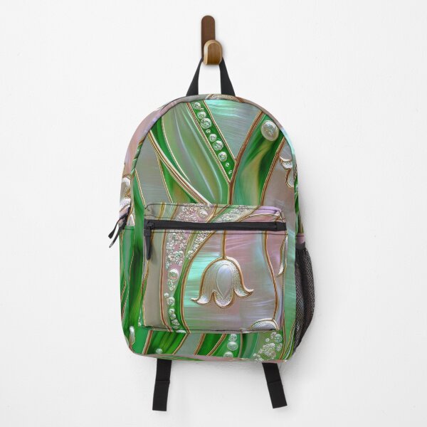 Item preview, Lily of the Valley Stained Glass Design designed and sold by MargaretWiktor.