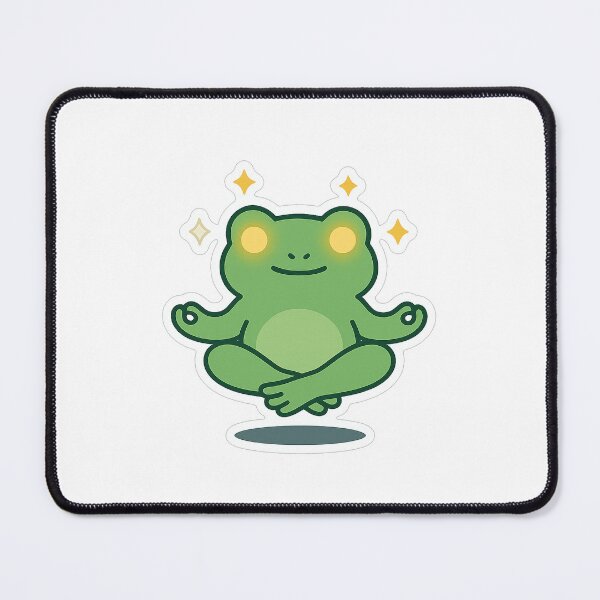 Item preview, Frog Meditating designed and sold by hi-chew.
