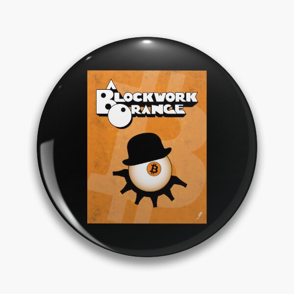 Item preview, A Blockwork Orange designed and sold by OrangePilled.