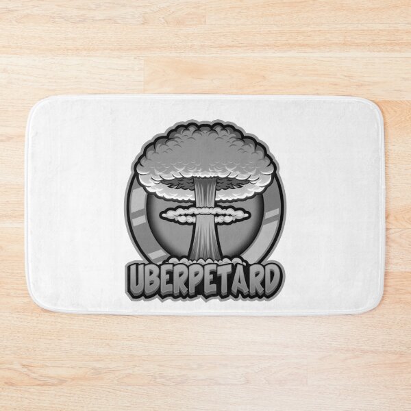 Item preview, uberpetard black and white logo 5000 x 5000 designed and sold by uberpetard.