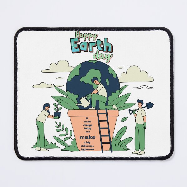Item preview, Earth Day Growth - Small Changes, Big Impact. designed and sold by Wear Sculpt.