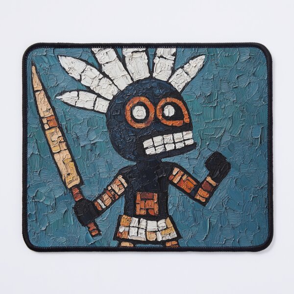 Item preview, Huitzilopochtli | Post-impressionist painting style designed and sold by ComicsFactory.