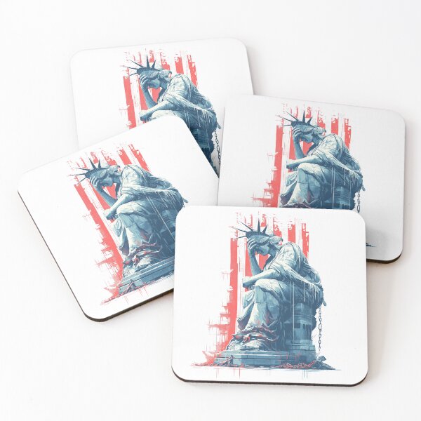 Item preview, Sad despair of the Statue of Liberty designed and sold by blackdogshop.