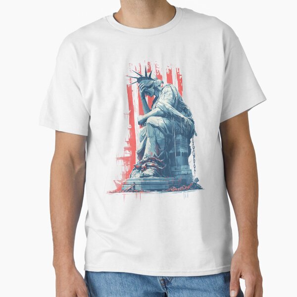 Item preview, Sad despair of the Statue of Liberty designed and sold by blackdogshop.