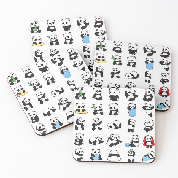 Item preview, Cute Panda Stickers for Animal Lovers  designed and sold by LUXORÉA.