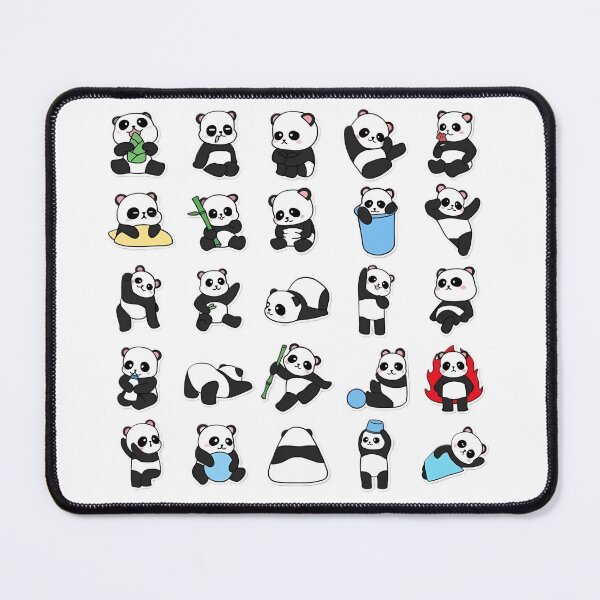 Item preview, Pegatinas de panda para amantes de los animales designed and sold by LUXORÉA.