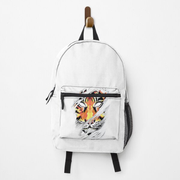 Item preview, Angry Tiger Ripping Through Fabric | Wild Breakout Design designed and sold by Babak Art Studio.