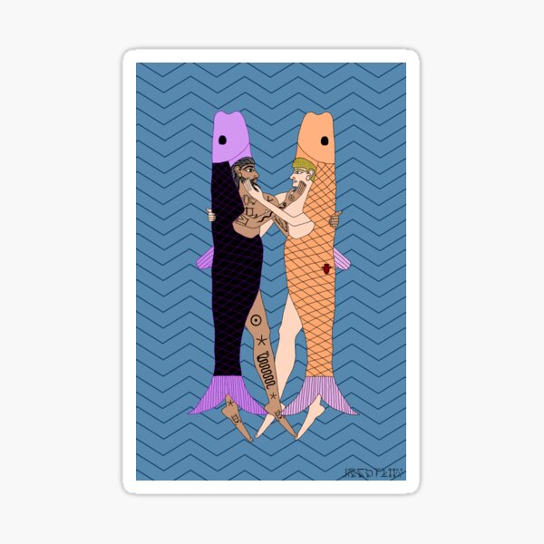 Mermen Sticker