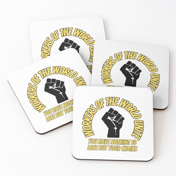 Item preview,  Workers of the World Unite Yellow designed and sold by redblackwaves.