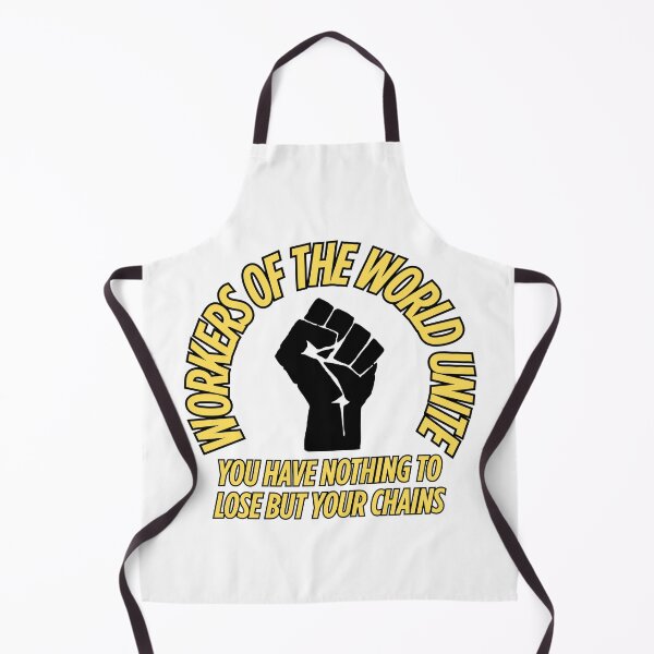 Item preview, Workers of the World Unite Yellow designed and sold by redblackwaves.