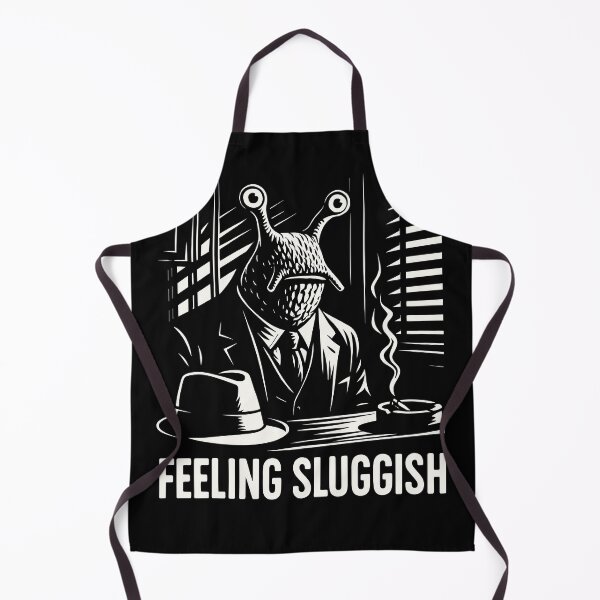 Item preview, Feeling Sluggish - Funny Slug Detective Design designed and sold by Serbin.