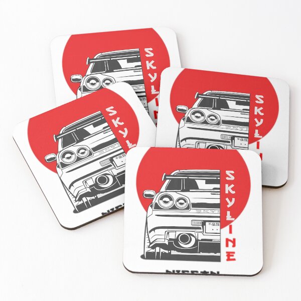 Item preview, Nissan Skyline R34 JDM Car Poster – Japanese Tuning Art for Car Enthusiasts designed and sold by LUXORÉA.