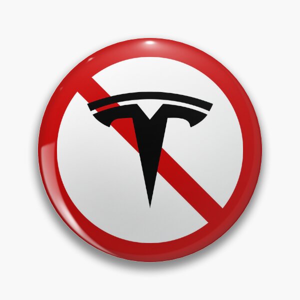 Item preview, Tesla Bumper, Anti Elon, Anti Tesla, Bought Before Elon Went Crazy Sticker   designed and sold by BrightNook.