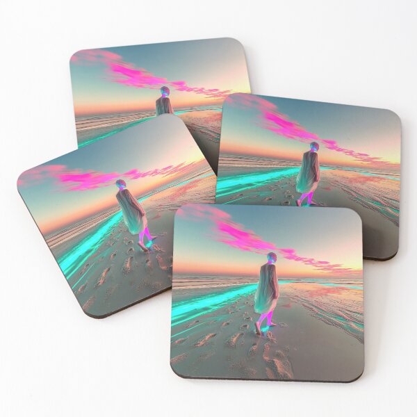Item preview, Neon Mirage at Sunset designed and sold by Bearabilia.
