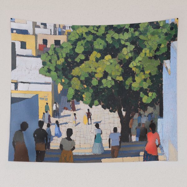 Item preview, Hyderabad | Post-impressionist painting style designed and sold by ComicsFactory.
