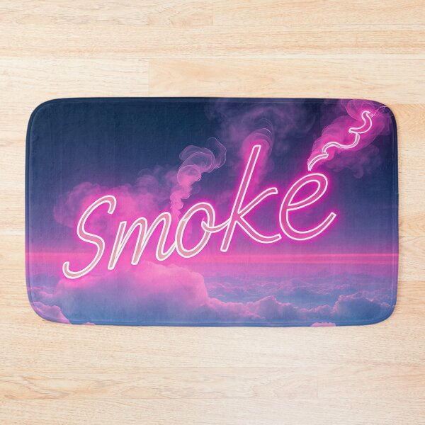 Item preview, Neon Smoke Text Effect - Futuristic Dreamy Clouds designed and sold by FusionCipher.