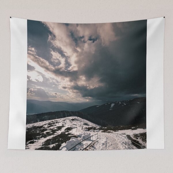 Item preview, Cloud storm in the Bieszczady Mountains designed and sold by MerryStomps.